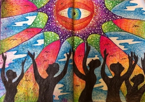 Resurrection and Life - click to enlarge Resurrection and Life