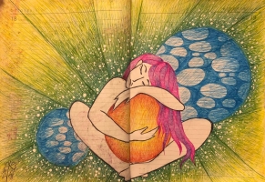 Hug the Sun - click to enlarge Hug the Sun